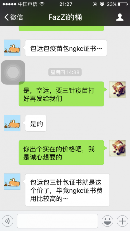 聊天内容