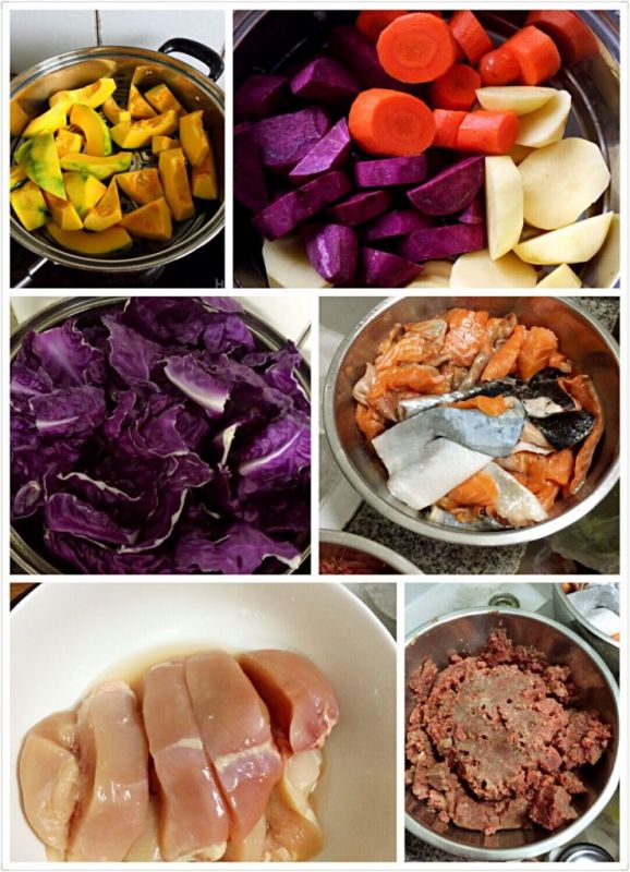 奶狗自制粮食材料